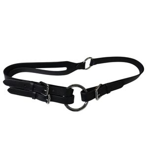 Lauren Ralph Lauren Black and Silver Belt